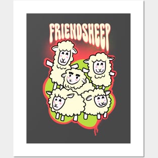 Friendsheep Posters and Art